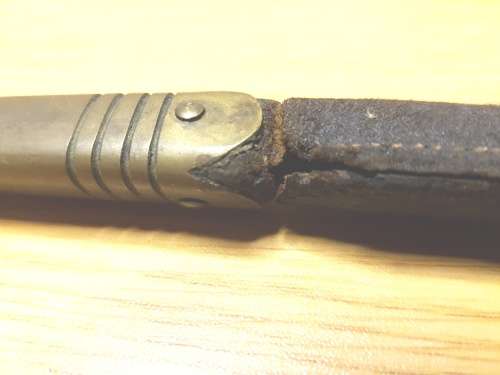 MID 19TH CENTURY MILITARY MUSKET BAYONET
