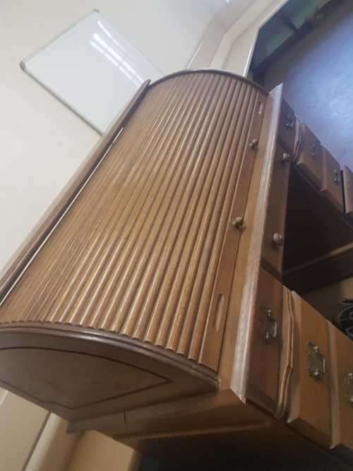 Antique Roll-Top Office desk