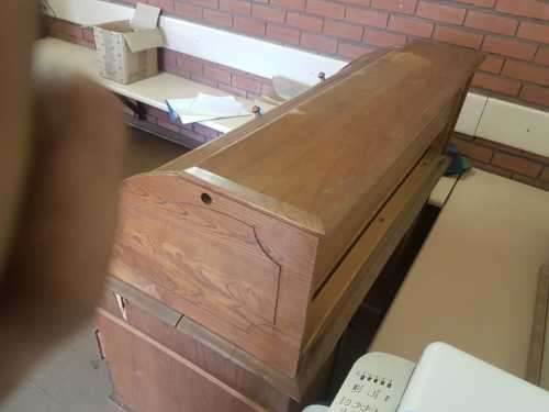 Antique Roll-Top Office desk