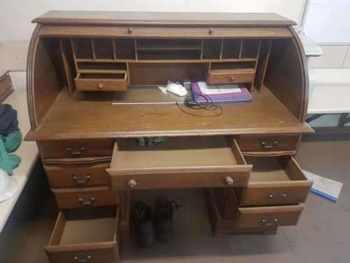 Antique Roll-Top Office desk