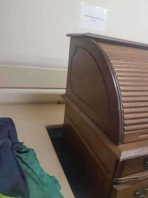 Antique Roll-Top Office desk