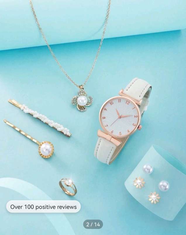 10 pc woman luxurious Quartz Watch set