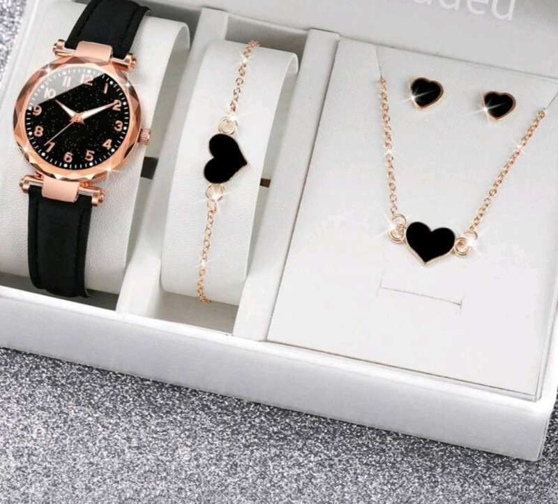 5pc woman Quartz Watch set