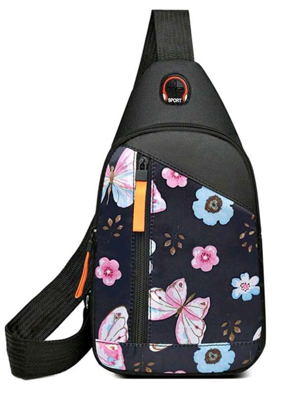 Wow flower crossbody bag *