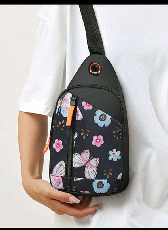 Wow flower crossbody bag *