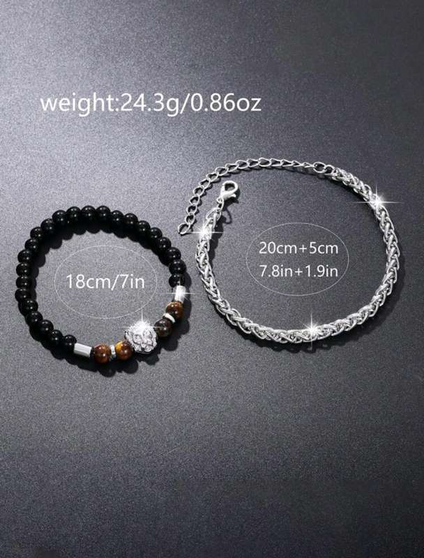 3pc mens luxurious soki Quartz Watch set