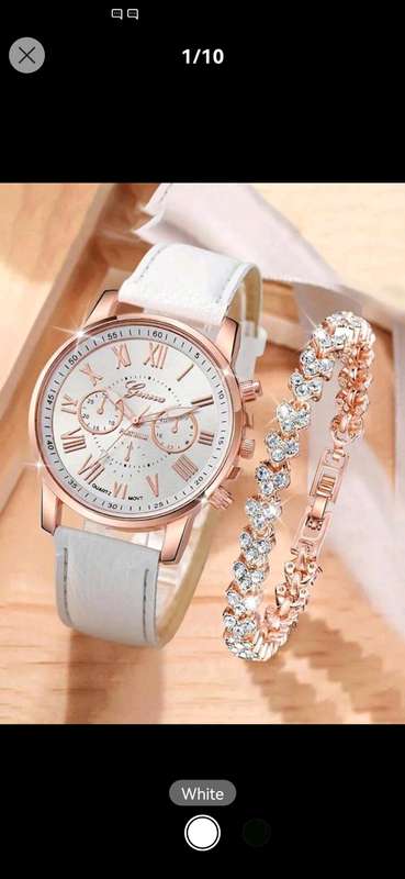 20cs woman luxurious Quartz Watch set