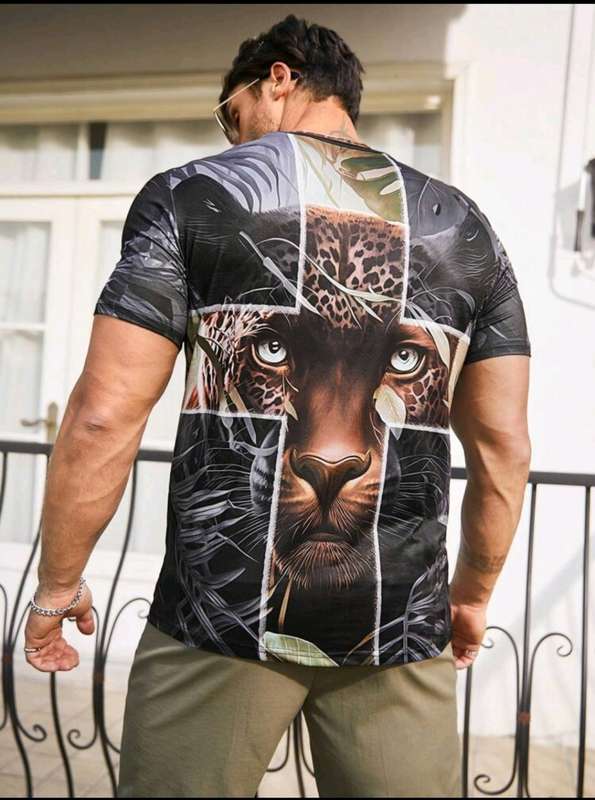 3D printed lion T shirt