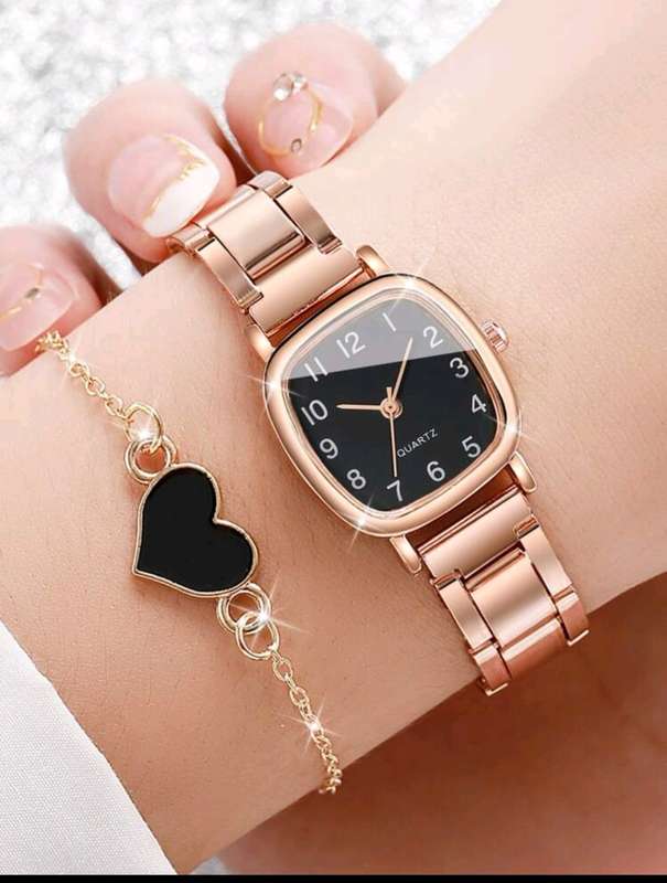 5pc luxurious woman Quartz Watch set