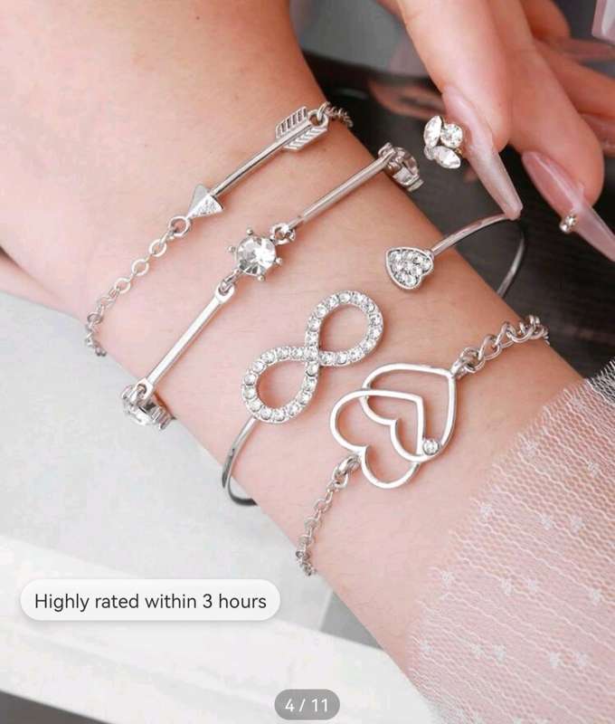 5pc luxurious woman Quartz Watch set