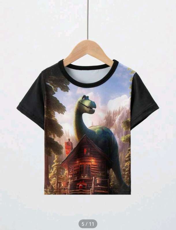 Wow amazing luxurious 4 pc( 3D printed T shirt)  for boys