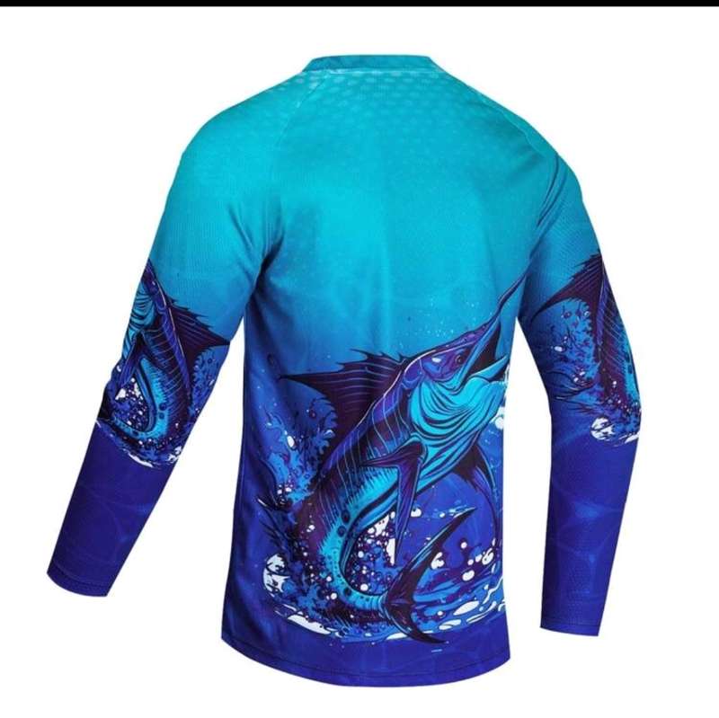 3D uv sun protected fishing T-shirt