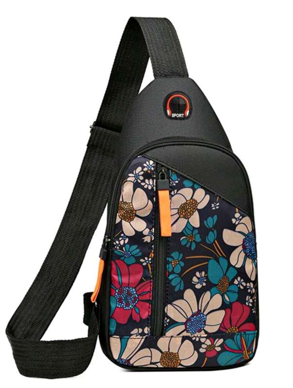 Wow flower crossbody bag *