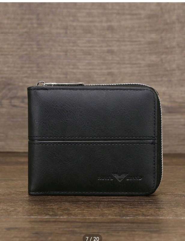 Wow amazing luxurious Men's leather Hovis 2piece wallet set