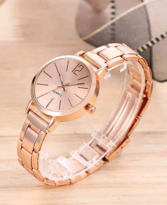20pc woman Rose Gold Stainless Steel Watch set