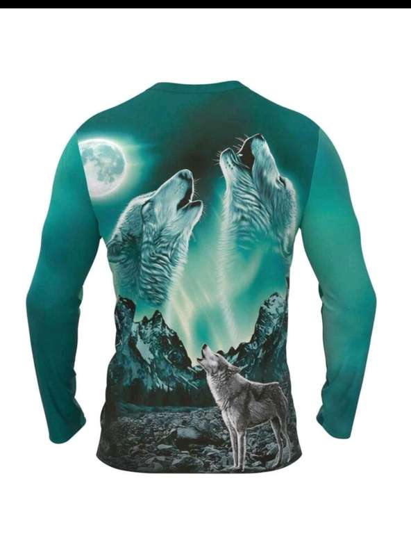 Wow amazing luxurious Men's Manfinity LEGND Men's wolf printed T shirt