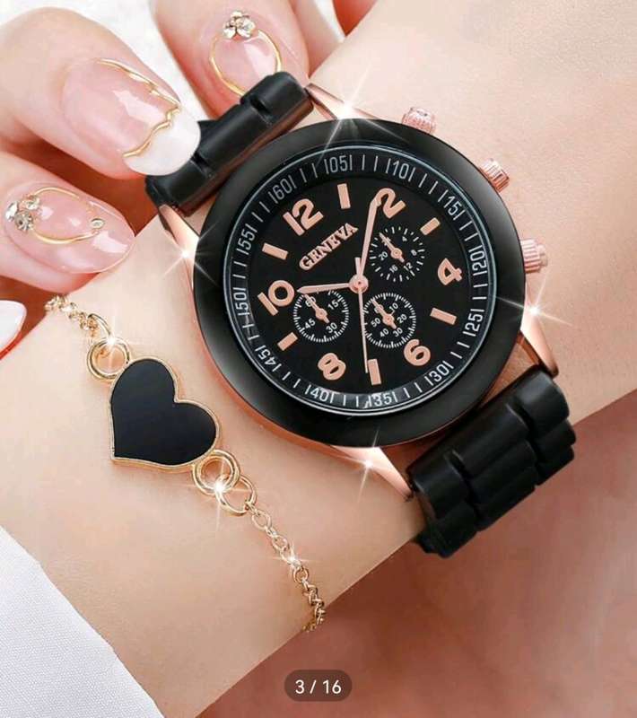 Wow amazing luxurious woman Quartz Watch With Bracelet