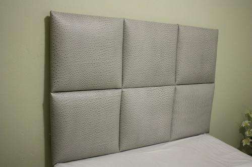 HEADBOARD FAUX OSTRICH BLOCKS