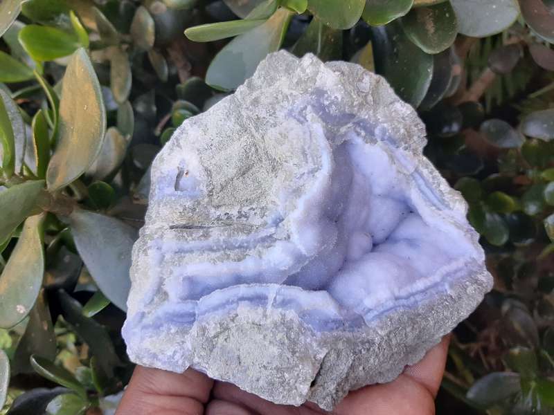 BLUE LACE AGATE  0.765 grams