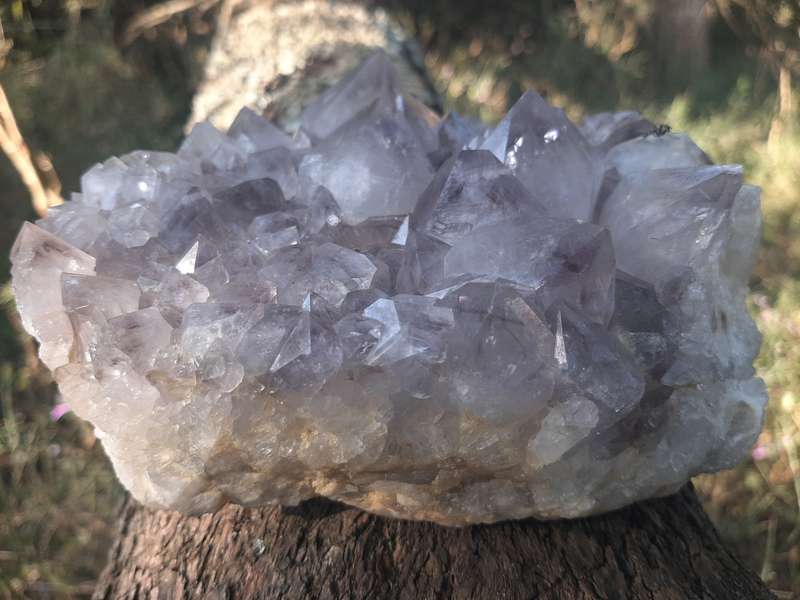 PURPLE SPIRIT QUARTZ CLUSTER  1.335kg
