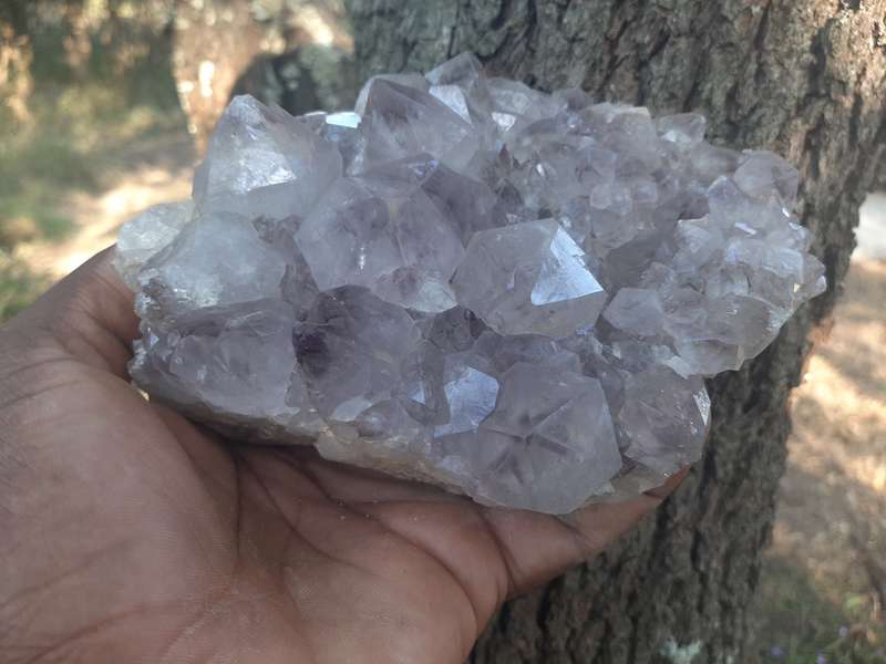 PURPLE SPIRIT QUARTZ CLUSTER  1.335kg