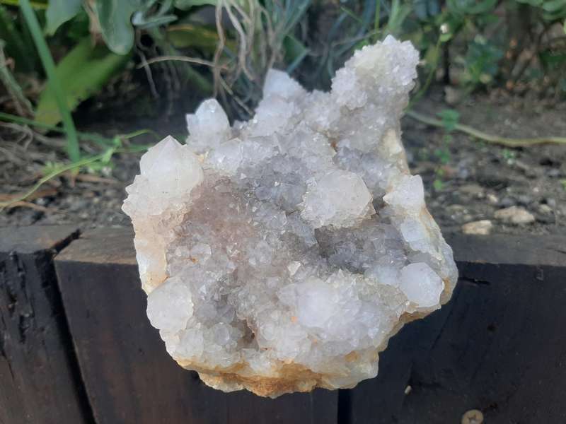 WHITE SPIRIT QUARTZ CLUSTER  1.205kg