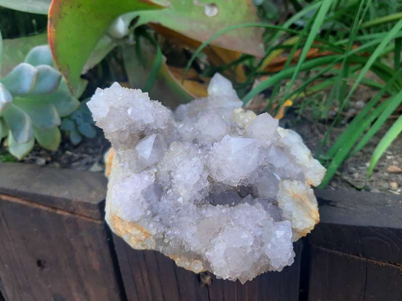 WHITE SPIRIT QUARTZ CLUSTER  1.205kg