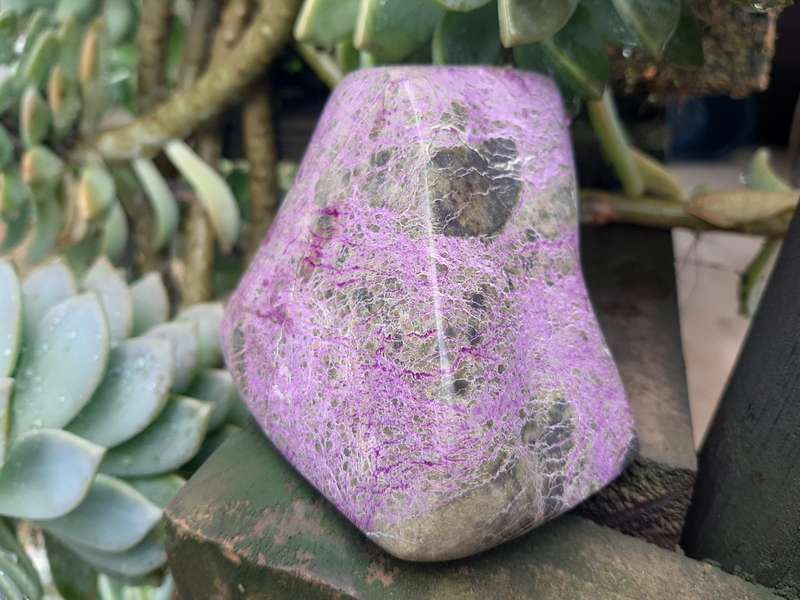 STICHTITE POLISHED  0.465 grams