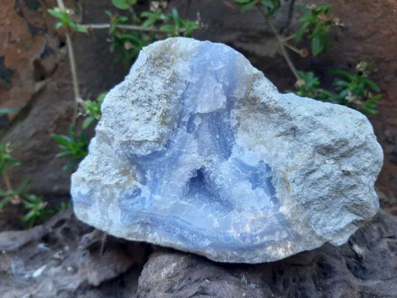 BLUE LACE AGATE 0.555 grams
