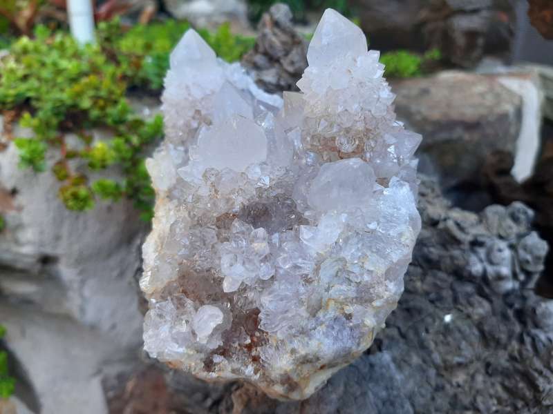 WHITE SPIRIT QUARTZ CLUSTER  1.00kg