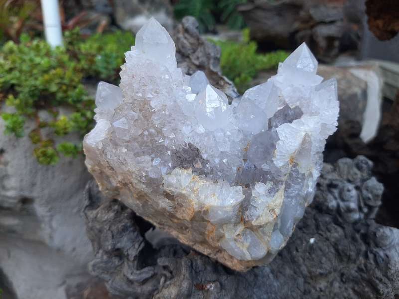 WHITE SPIRIT QUARTZ CLUSTER  1.00kg