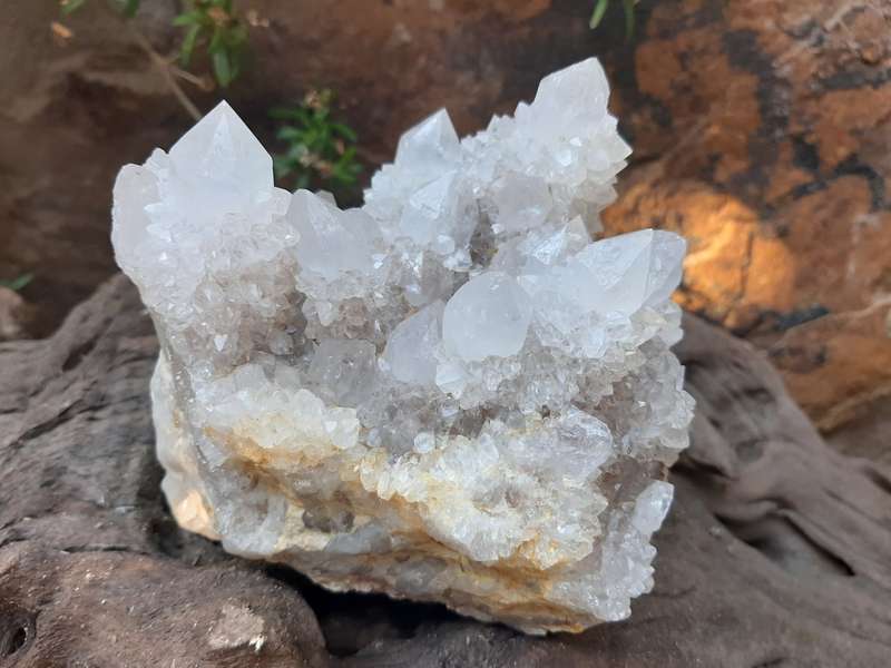 WHITE SPIRIT QUARTZ CLUSTER  1.00kg