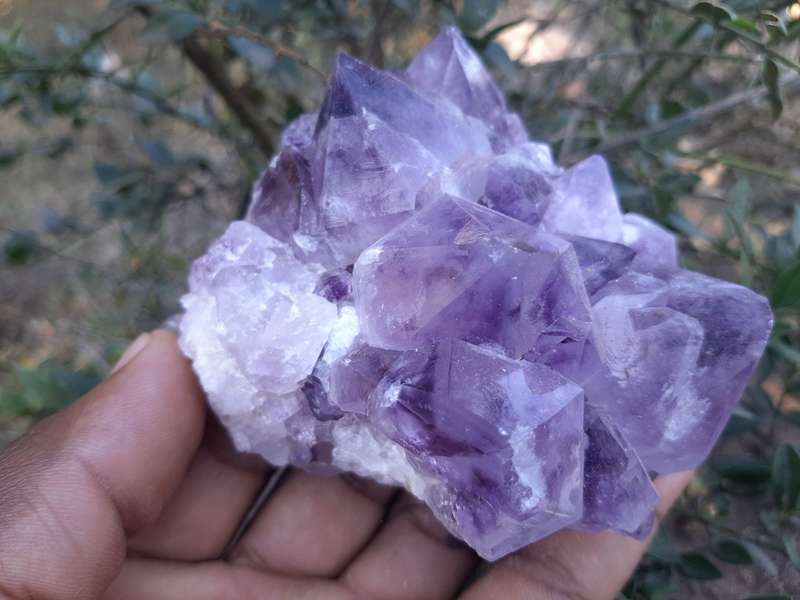 DARK PURPLE SPIRIT QUARTZ  0.495grams
