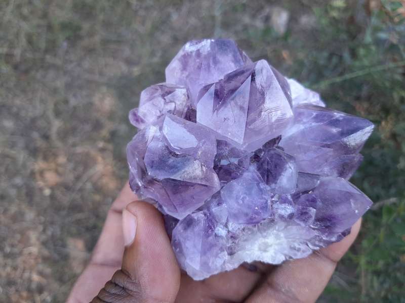 DARK PURPLE SPIRIT QUARTZ  0.495grams