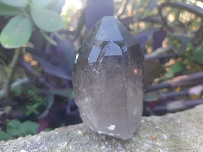 SMOKEY QUARTZ CRYSTAL  0.130 grams