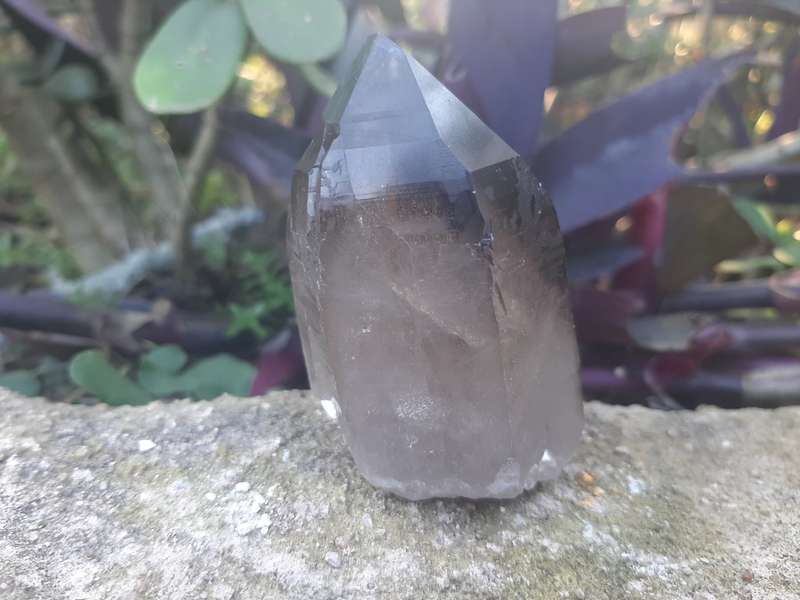 SMOKEY QUARTZ CRYSTAL  0.130 grams