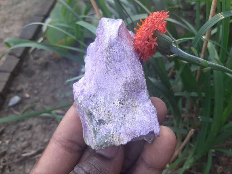 PURPLE STICHTITE ROUGH 0.125grams