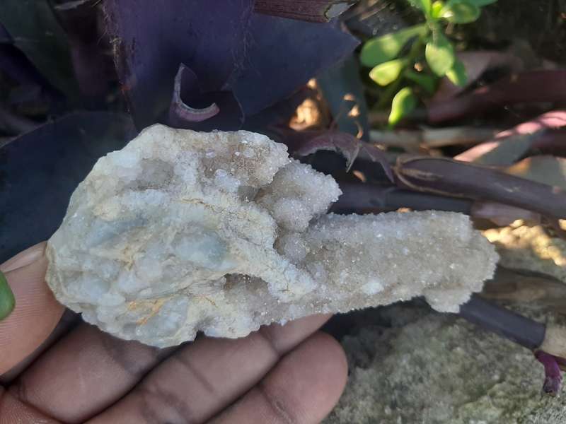 GREY SPIRIT QUARTZ SINGLE POINT  0.145grams