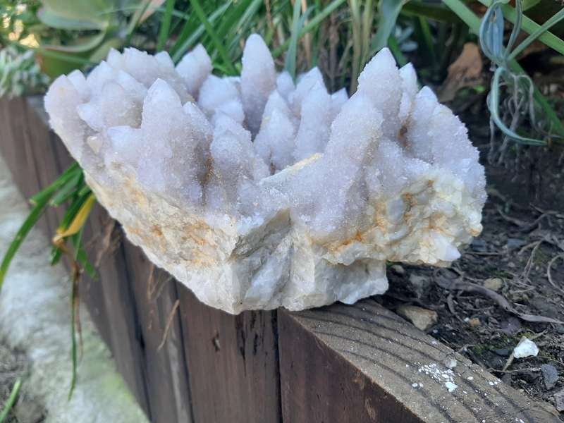 WHITE SPIRIT QUARTZ BIG CLUSTER  2.660kg
