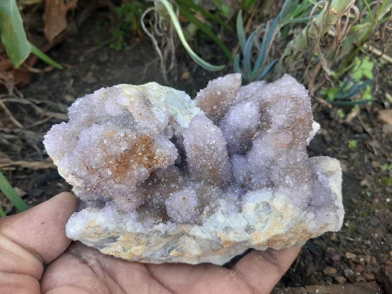 PURPLE SPIRIT QUARTZ  L 133 mm W 66mm H 62mm 0.740grams