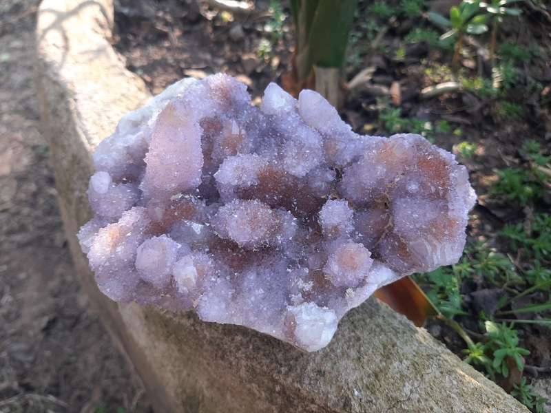 PURPLE SPIRIT QUARTZ CLUSTER 0.955grams