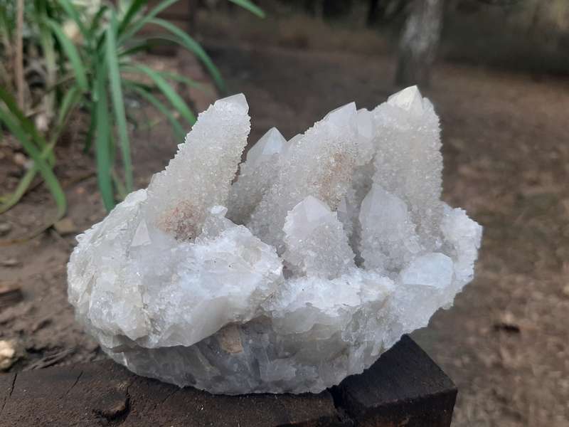 WHITE SPIRIT QUARTZ CLUSTER 0.575grams
