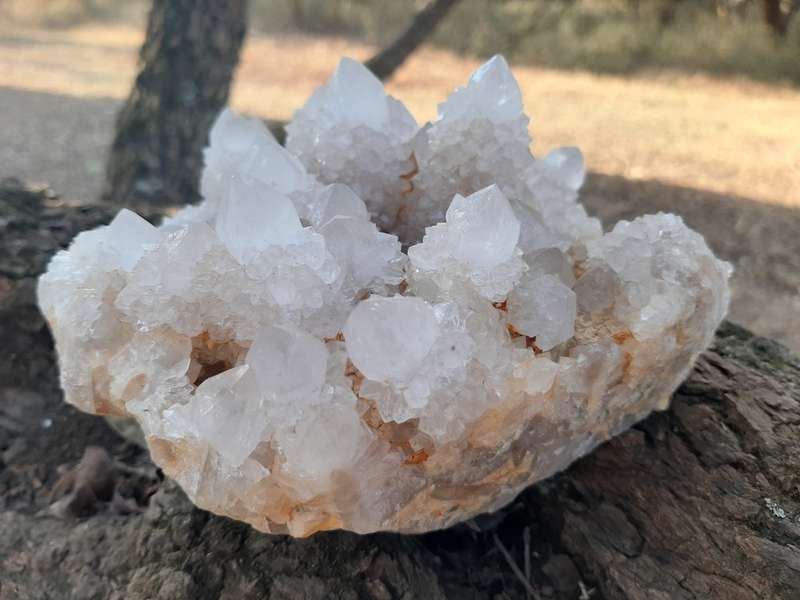 WHITE SPIRIT QUARTZ CLUSTER 1.395kg