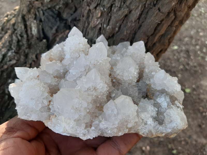 WHITE SPIRIT QUARTZ CLUSTER 1.395kg