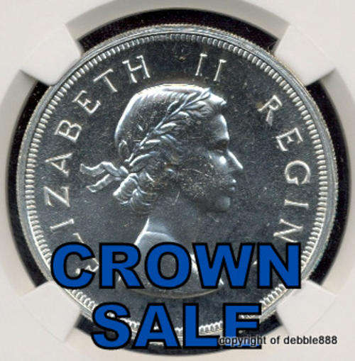 CROWN SALE !!!!! 1958 - MS 62 !!!!!