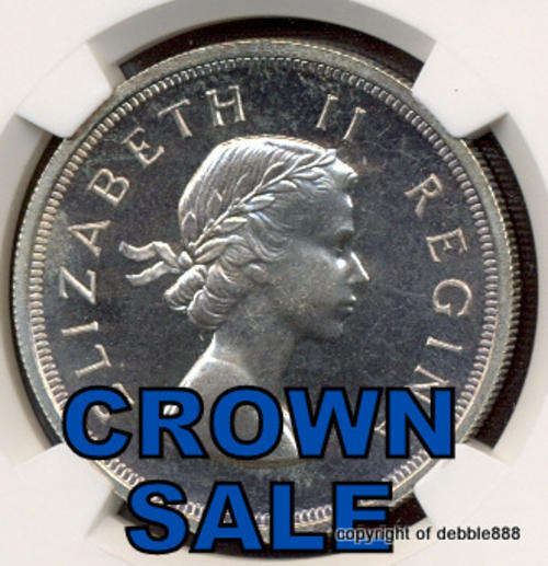 CROWN SALE !!!!! 2ND FINEST !!!!! 1955 - PF65 !!!!! GOOD GRADE !!!