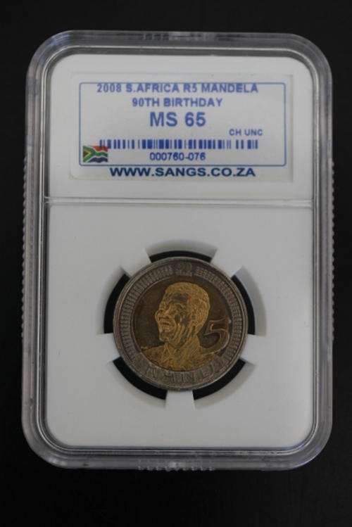 12 x 2008 90TH BIRTHDAY *** SANGS GRADED MS65
