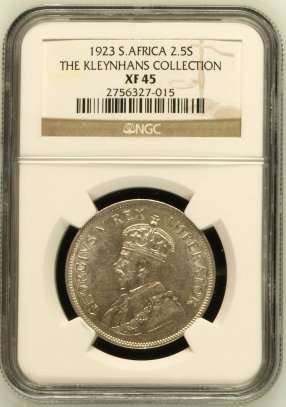 1923 *** 2.5S *** XF45 *** Ex Kleynhans collection, our opinion, it is better than an XF 45