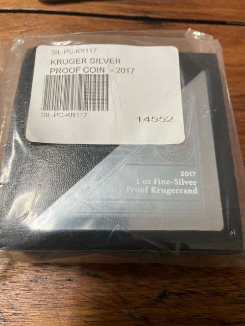 Kruger Silver Proof coin 2017