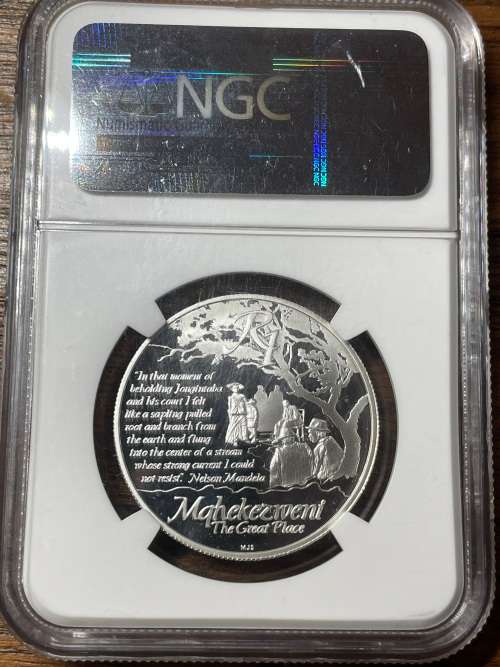 2013 Mandela Pf70 life of legend series